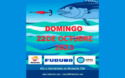 XL TROFEO DE PESCA AL CURRICAN, 22 de octubre 2023