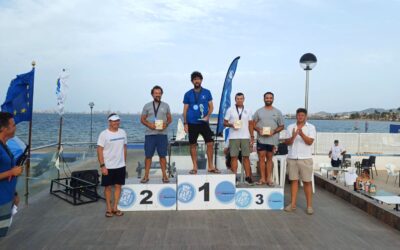 José Antonio Pérez, subcampeón en la Vuelta al Mar Menor en clase Windsurfer Master