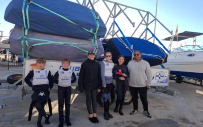 El equipo de Optimist del Club Náutico Moraira inicia la temporada en las Navidades Náuticas de Benidorm